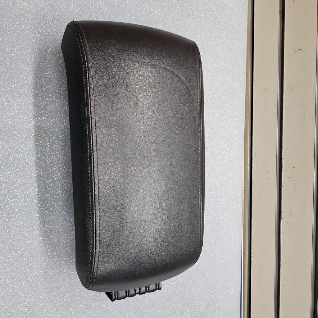 07-10 Lincoln MKX Console Lid Pull Cover Top Pad Leather Arm Rest Assembly Black