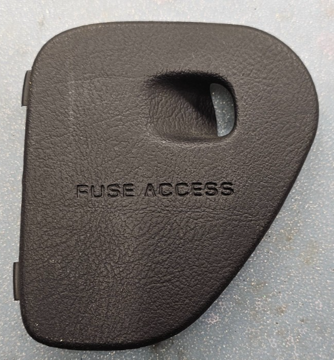 🔥98-01 Dodge RAM Fuse Box Access Door Cover Lid Cap Black