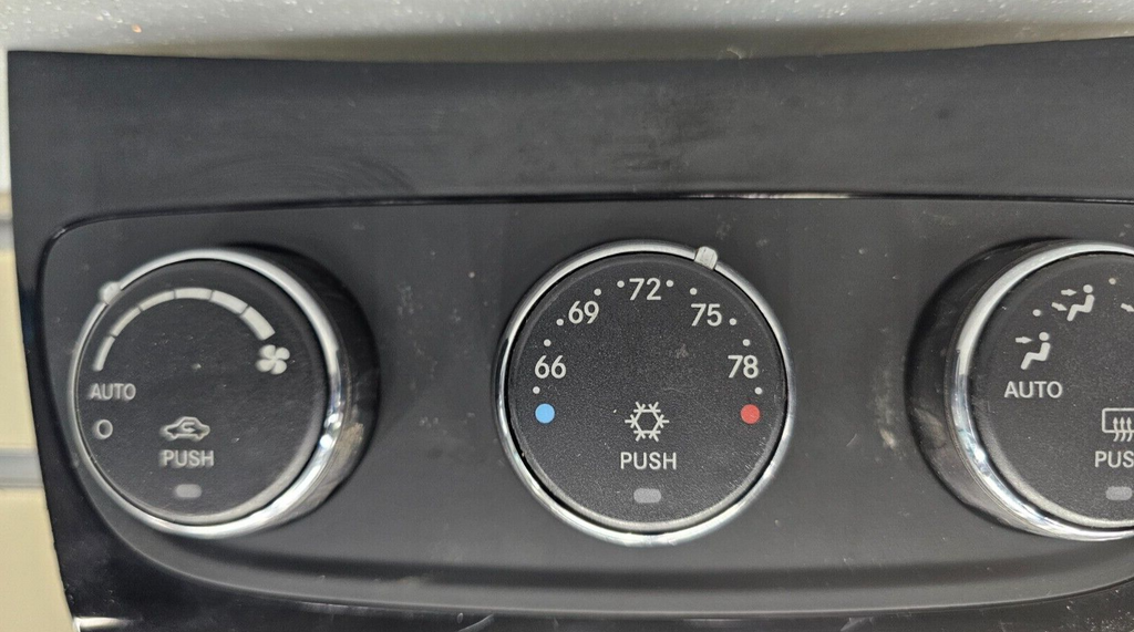 08-14 DODGE AVENGER CHRYSLER 200 DASH AC HEATER CLIMATE TEMPERATURE CONTROL OEM