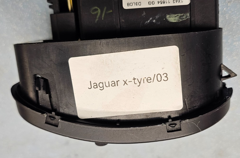 🔥01-08 Jaguar X-Type X400 Headlight Headlamp Driving Light Dimmer Switch Black