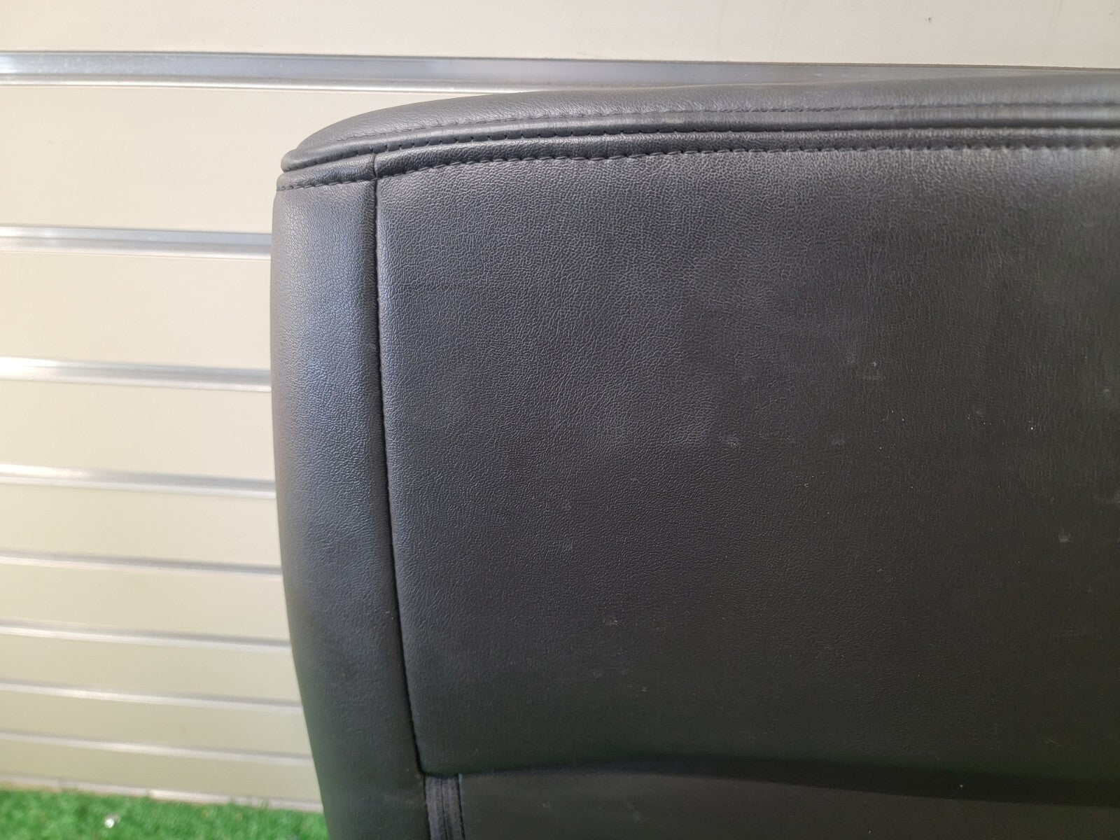 07-14 Lincoln Navigator Front Left Driver Bottom Leather Seat Cover Black