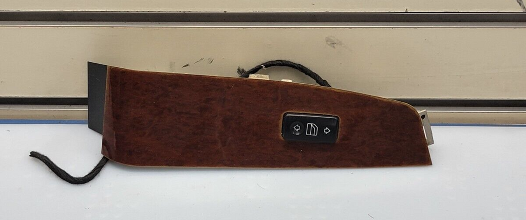 🔥03-06 Mercedes W220 S430 S500 S55 AMG Right Side Window Switch Trim Wood OEM