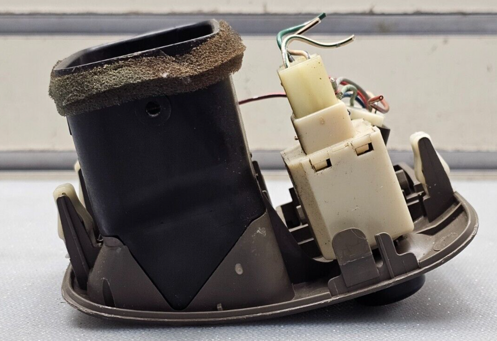 🔥98-02 COROLLA LEFT DRIVER DASH AC A/C HVAC AIR VENT DIMMER SWITCH DARK TAN