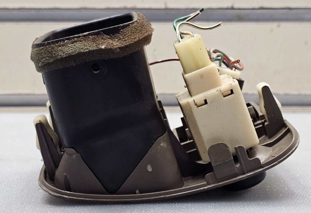 🔥98-02 COROLLA LEFT DRIVER DASH AC A/C HVAC AIR VENT DIMMER SWITCH DARK TAN