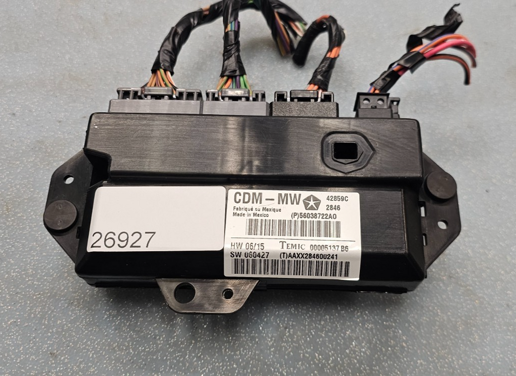 🔥05-10 CHRYSLER 300 Charger magnum  FRONT DOOR WINDOW CONTROL MODULE MEMORY