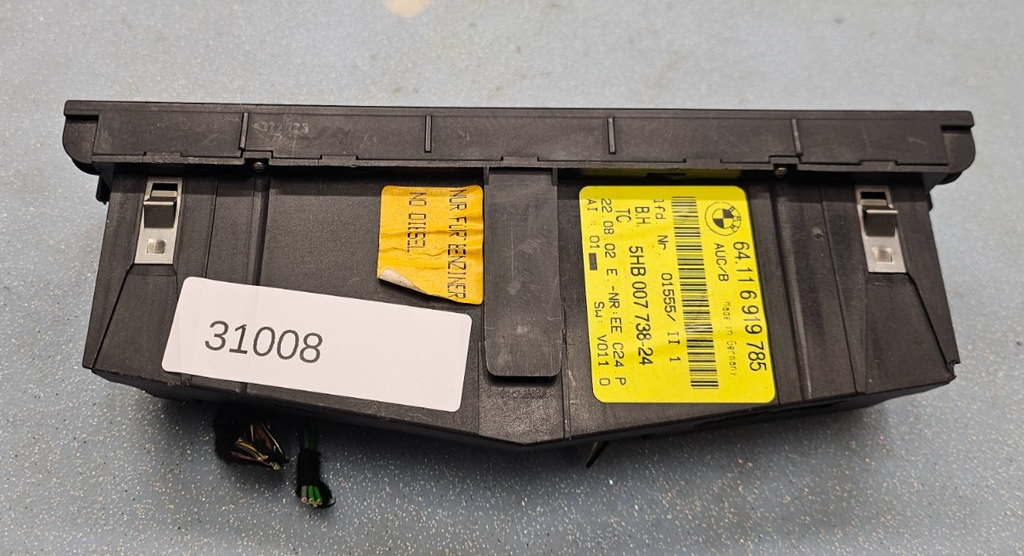 🔥99-06 BMW E46 3Series Dash Heater Climate Temperature Control Unit Conditioner