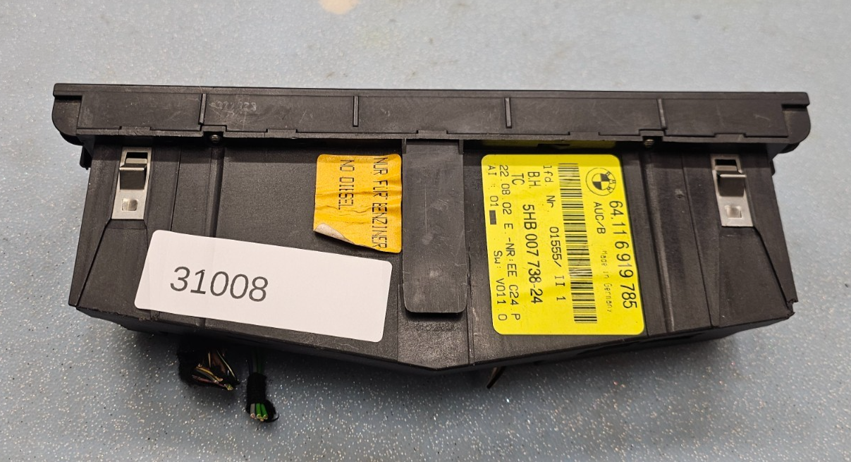 🔥99-06 BMW E46 3Series Dash Heater Climate Temperature Control Unit Conditioner