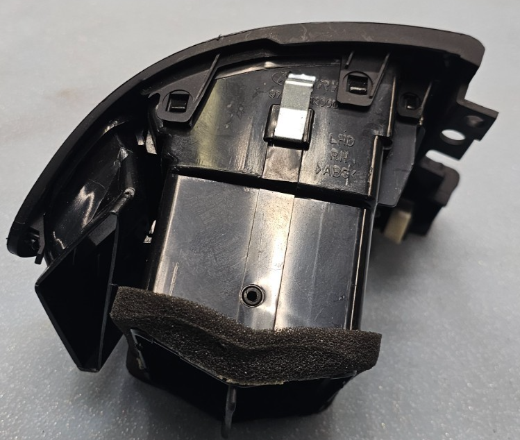 🔥06-08 Hyundai Sonata Right passenger Dash A/C HVAC AC Air Vent Heater BLACK