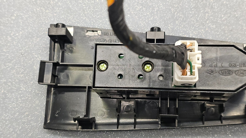 🔥07-10 Elantra Power Front Right Passenger Window Door Switch Assembly Black