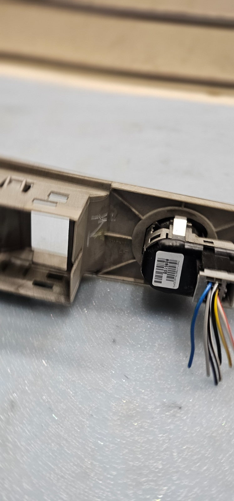 🔥07-09 Lincoln MKZ Driver's Side Door Master Window Control Switch Silver OEM