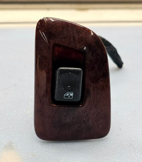🔥03-06 Silverado Tahoe Suburban Yukon Sierra Left Rear Door Window Switch Wood