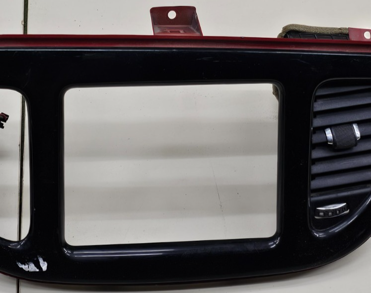 🔥13-16 Dodge Dart Instrument Cluster Spedometer Radio Bezel Trim Black OEM