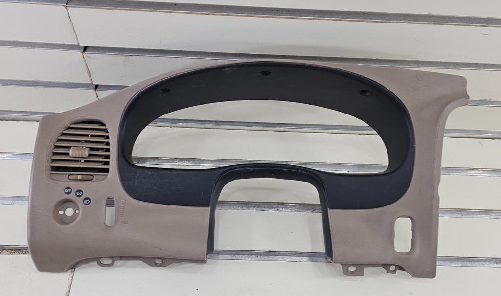 🔥95-06 RANGER EXPLORER Dash INSTRUMENT Cluster BEZEL Speedometer Trim TAN C15