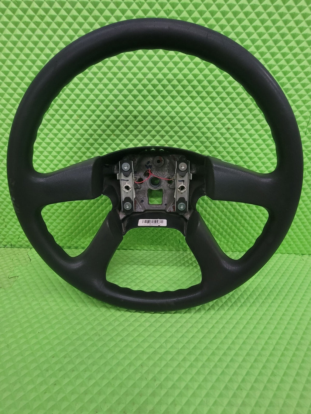 🔥03-06 SILVERADO SIERRA YUKON TAHOE SUBURBAN STEERING WHEEL LEATHER BLACK