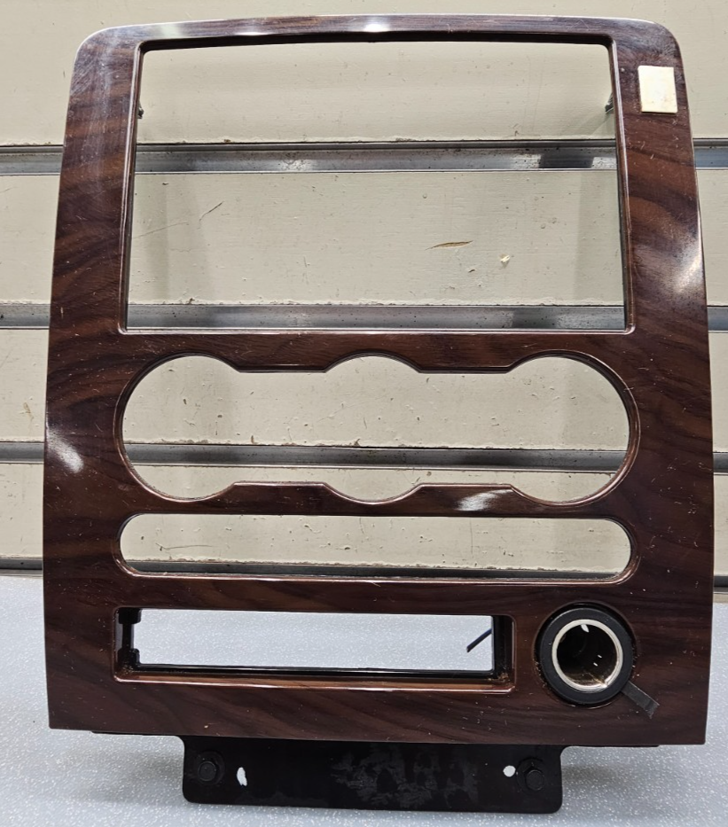 🔥08-09 Taurus Sable Center Dash FM Radio Stereo Climate Bezel Trim Panel WOOD