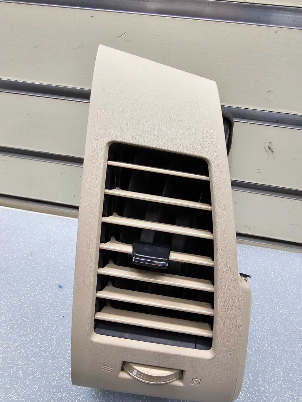 🔥03-07 NISSAN MURANO FRONT RIGHT PASSENGER DASH HEAT AIR VENT FILTER TRIM TAN