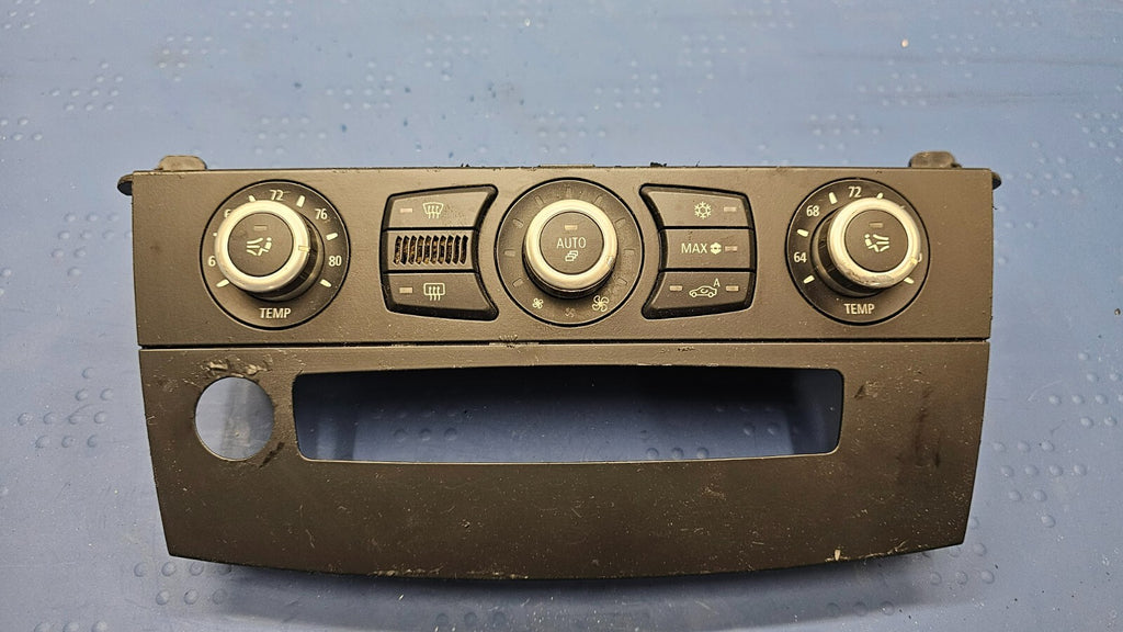 🔥08-10 BMW 5 SERIES AC HEATER TEMPERATURE CLIMATE CONTROL UNIT AIR CONDITIONER