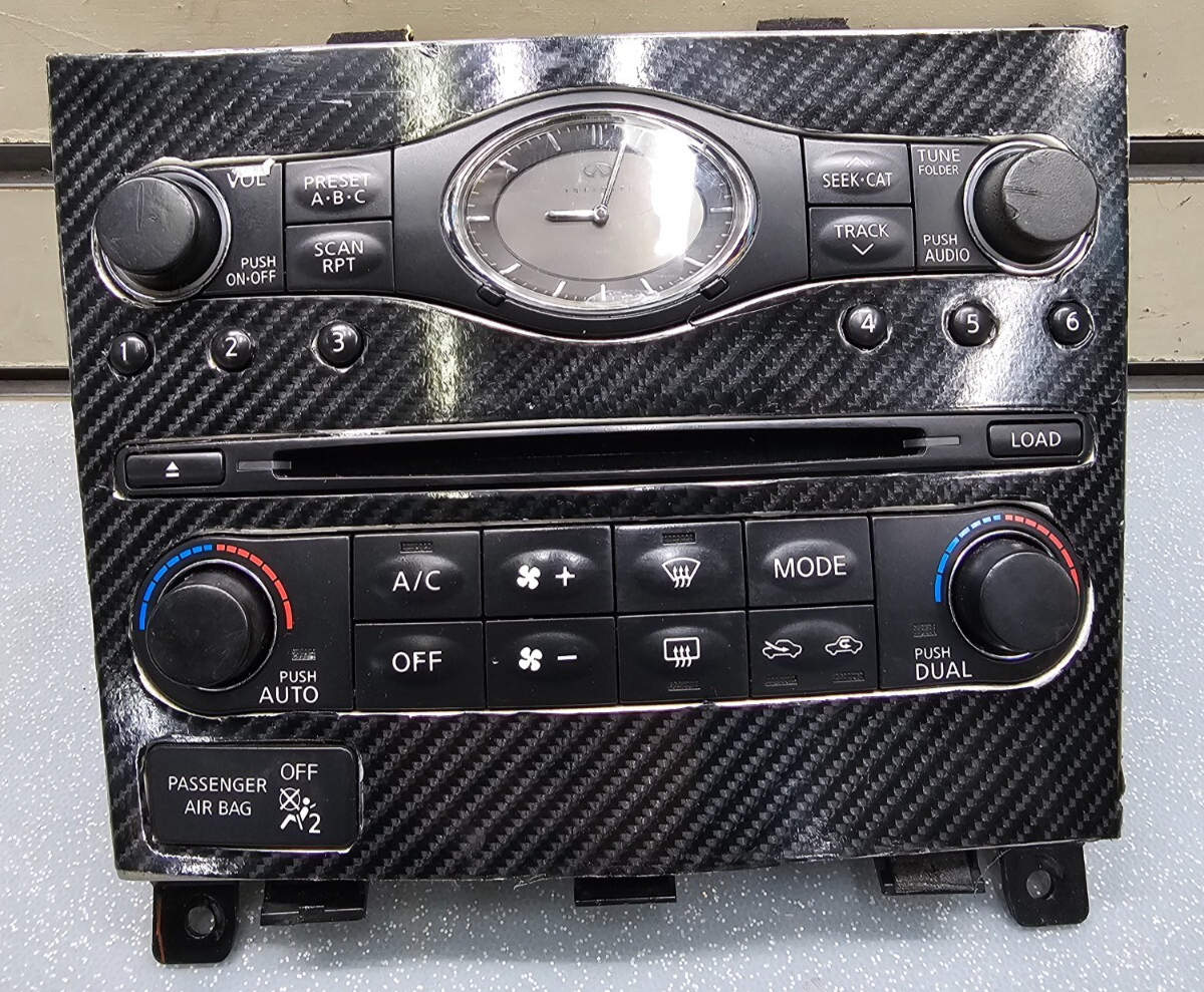 🔥07-13 Infiniti G35 G37 Dash AC Heater Temperature Climate Control Radio Audio