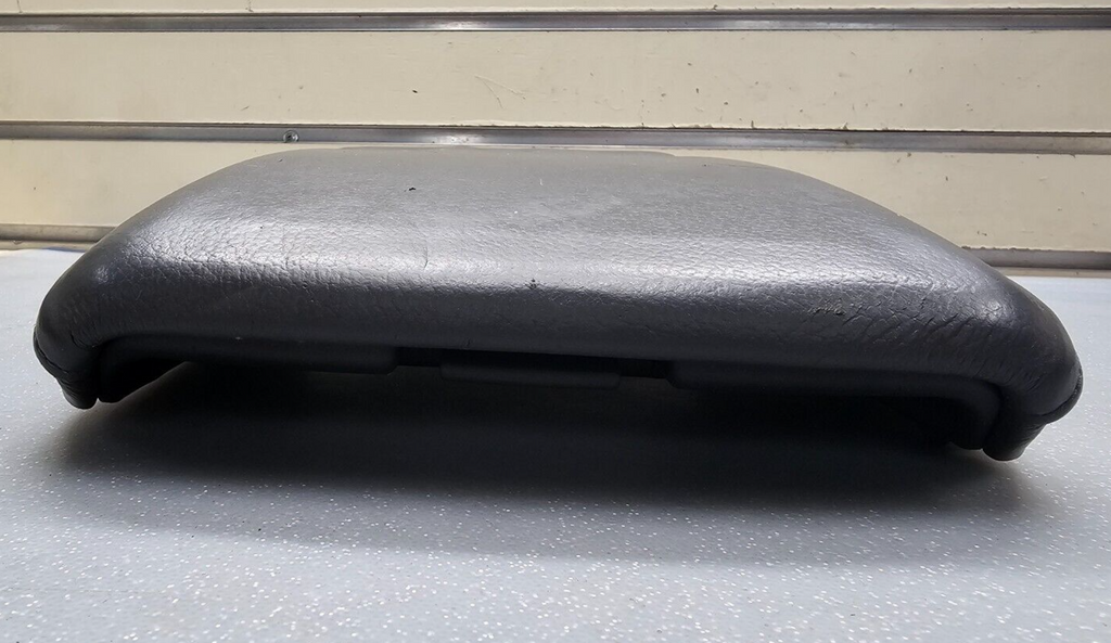 🔥03-08 Pilot Front Center Console Lid Arm Rest Cover Leather Top Pad Black OEM