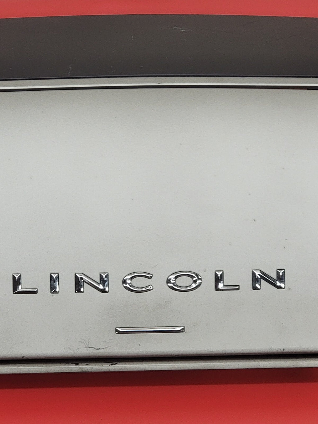 03-05 Lincoln Aviator Radio Navigation Door Dash Trim Bezel Silver Granite B79