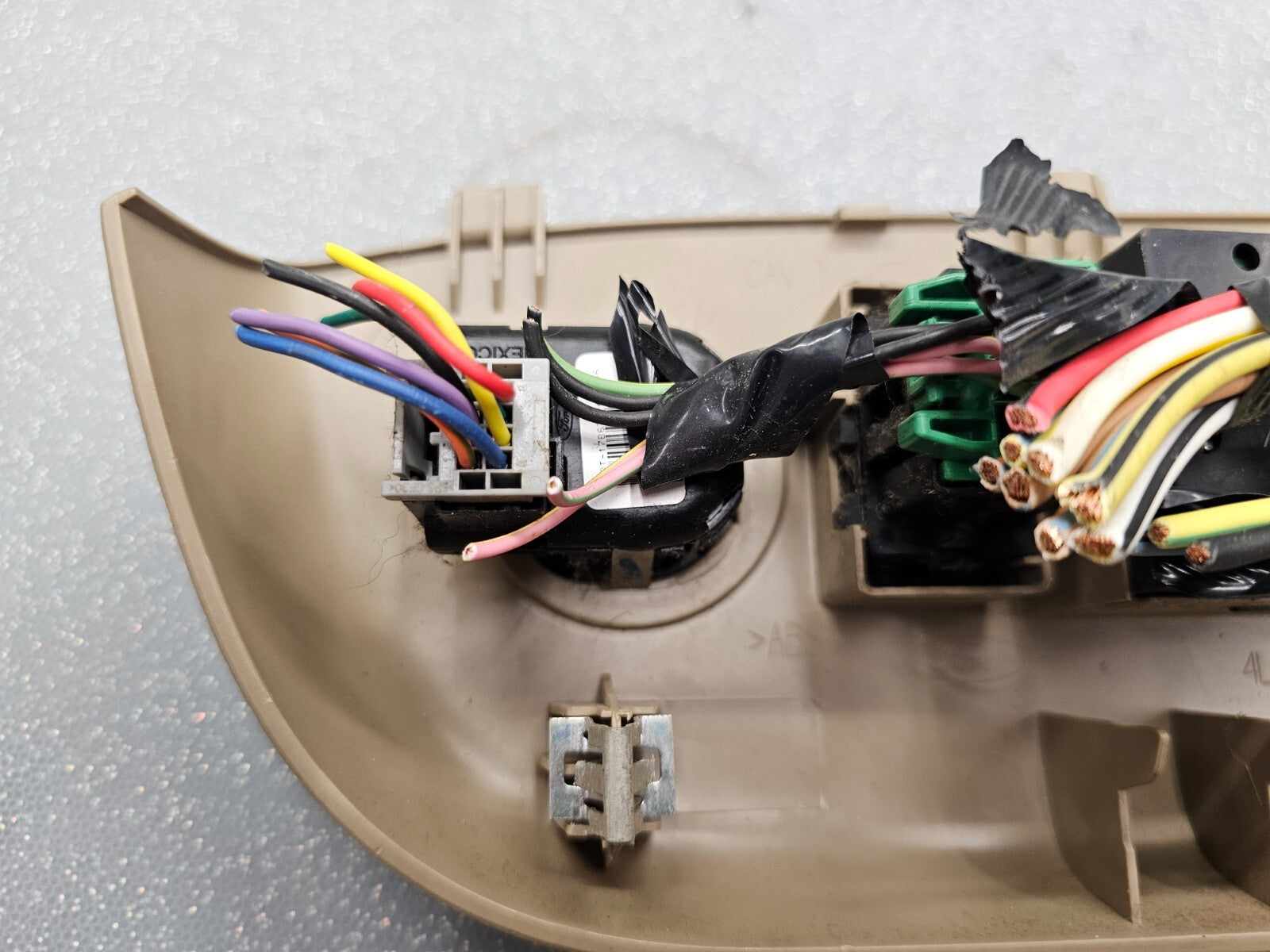 🔥04-08 Ford F-150 Left Driver Master Main Window 2 Door Switch Control TAN WS24