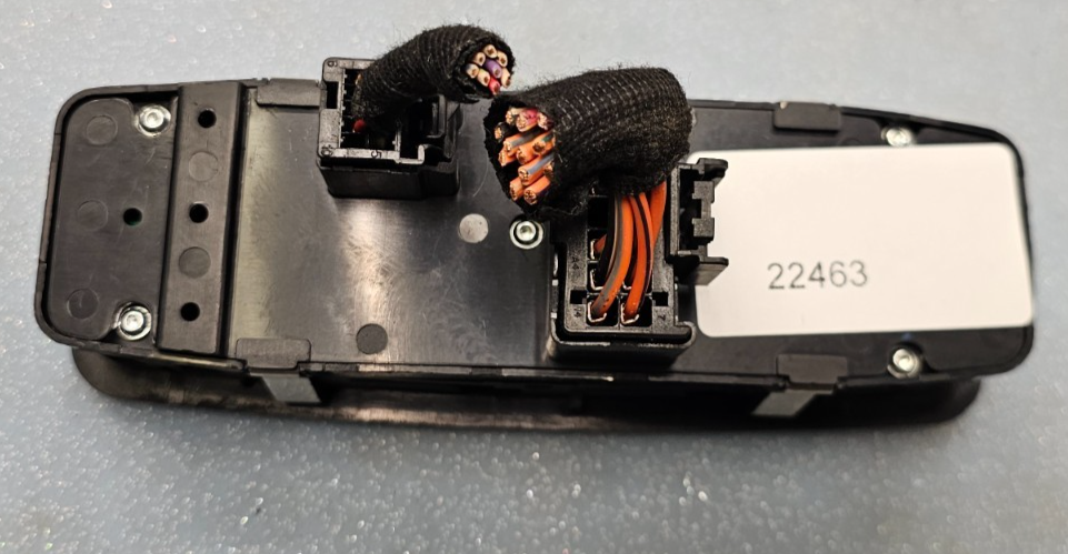09-12 Dodge Ram 1500 2500 Left Driver Master Power Window Switch Assembly Black