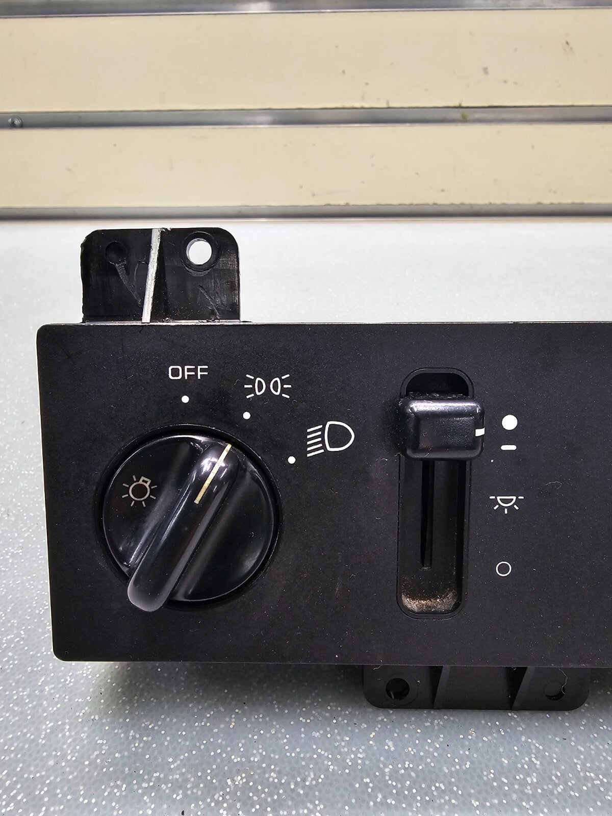 🔥93-98 Grand Cherokee ZJ Dash Head Light Lamp Headlight Switch Assembly Black