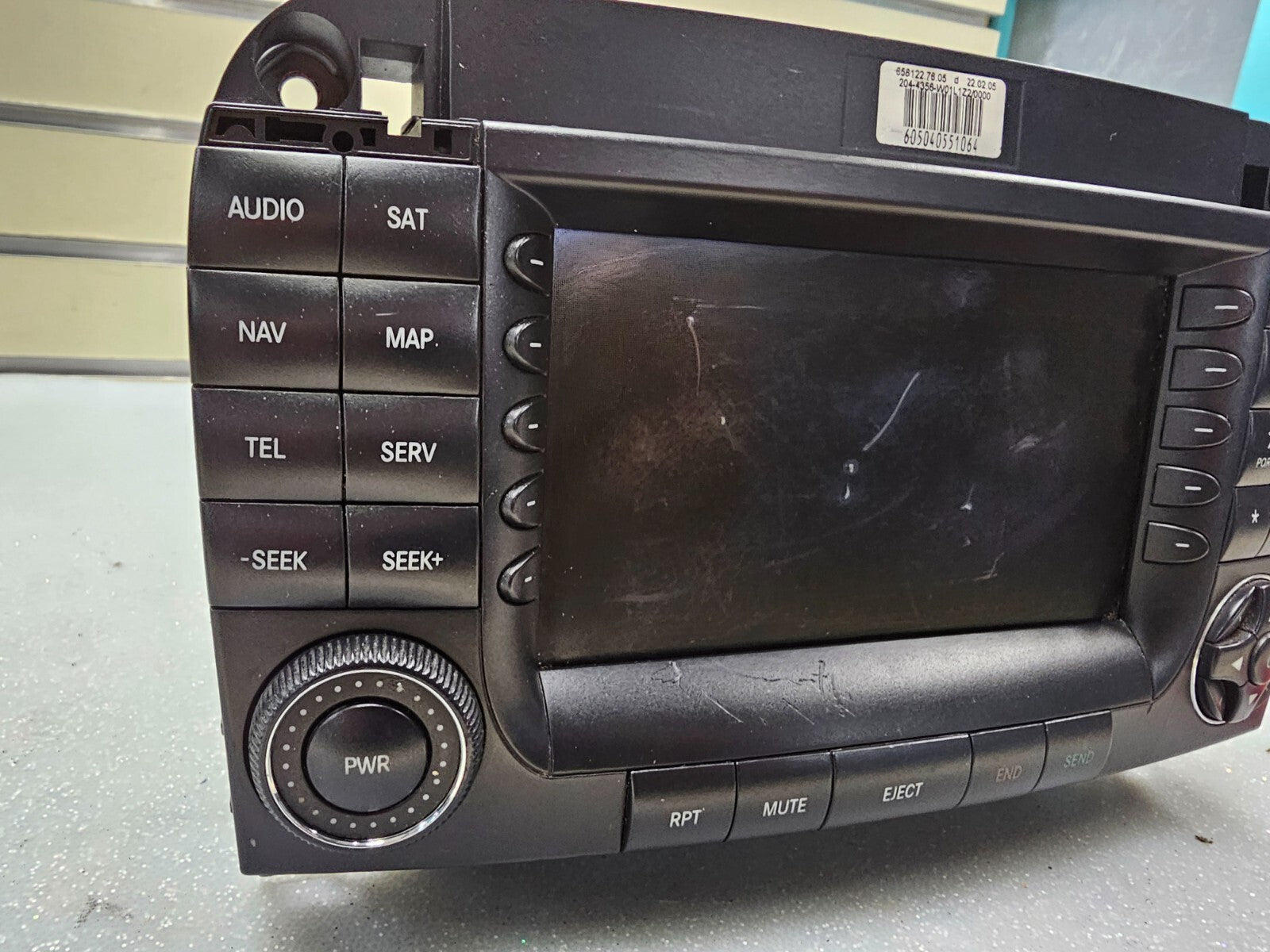 🔥04-06 Mercedes W211 W219 R350 Head Unit Navigation Radio OEM