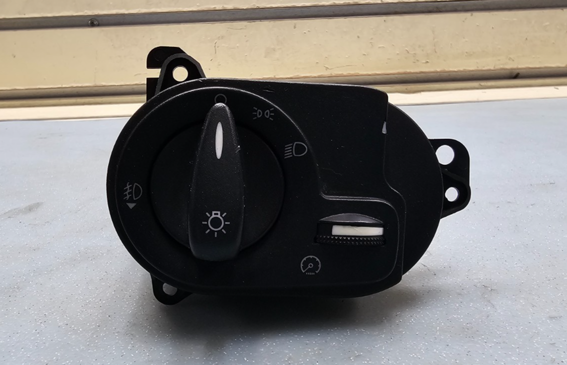 🔥04-05 Ford F150 Headlamp Headlight Head Lamp Light Switch Assembly BLACK OEM