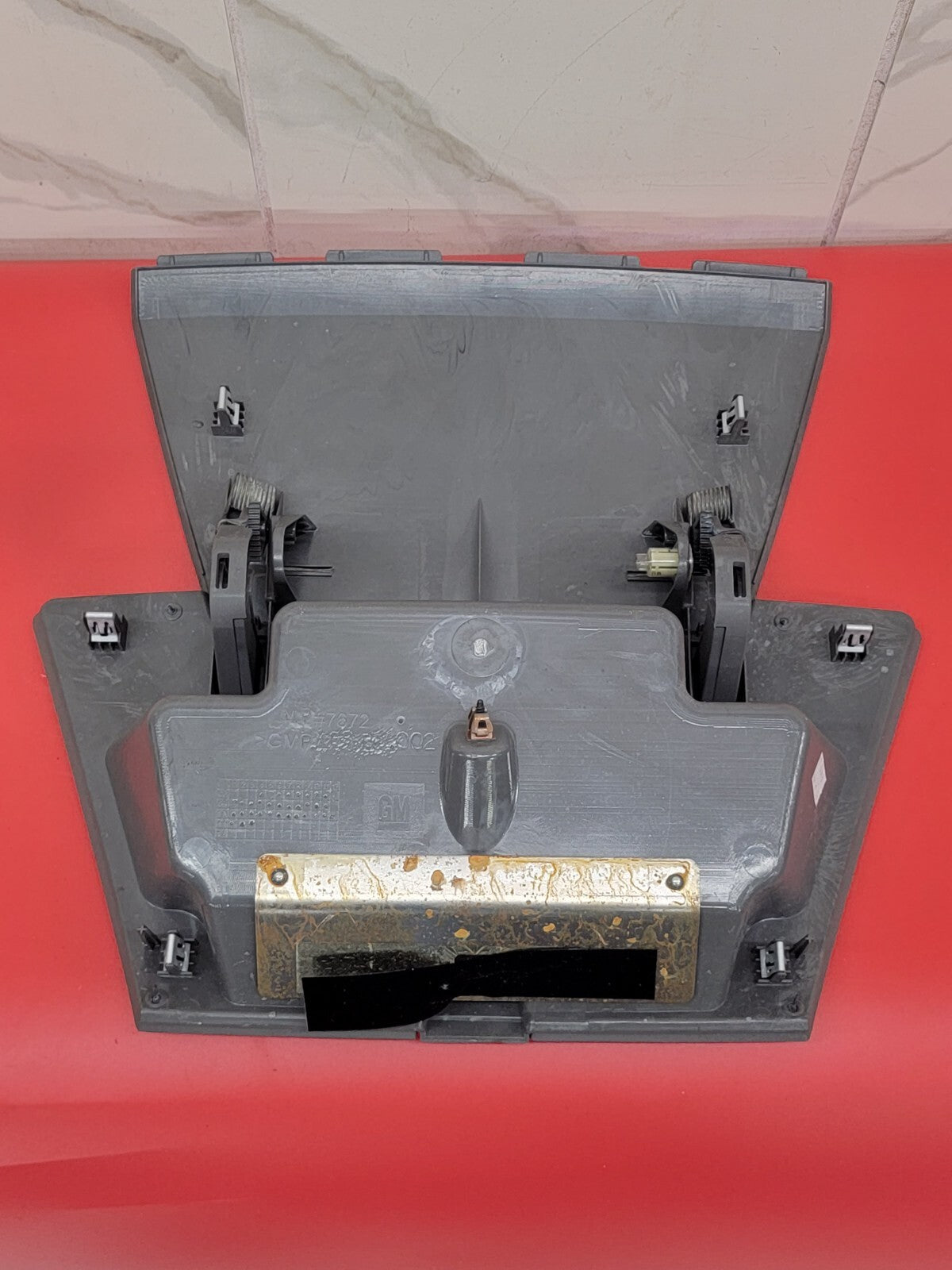 🔥09-15 Chevy Traverse Dash Storage Cubby Compartment Cover Box Assembly Gray