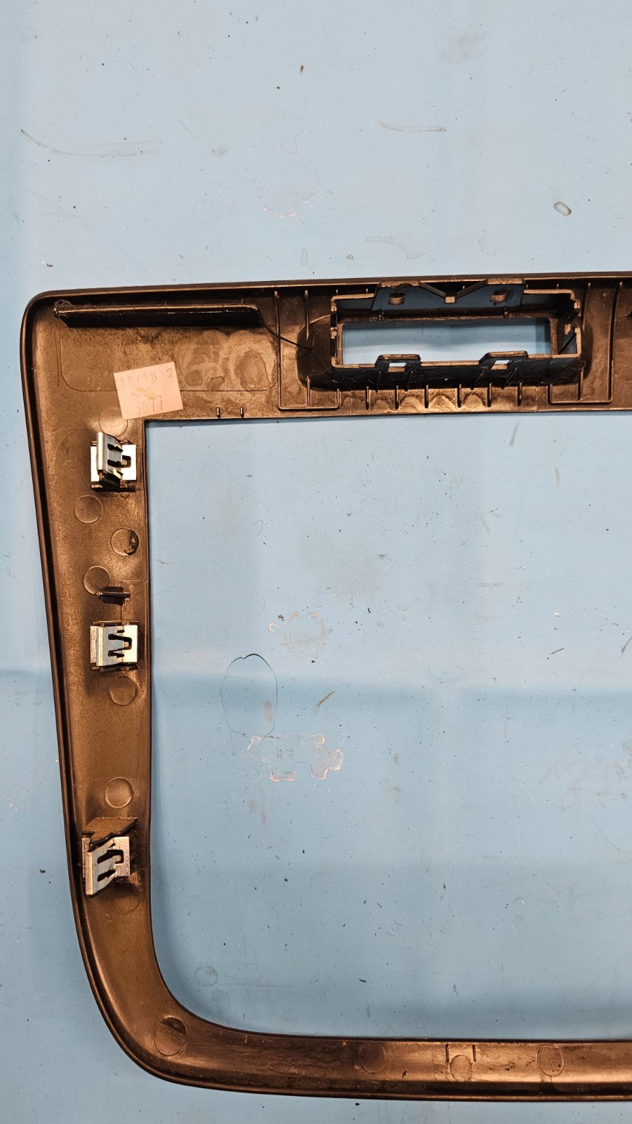 🔥06-13 Impala Center Dash AM FM Radio Stereo Trim Panel Bezel Woodgrain OEM