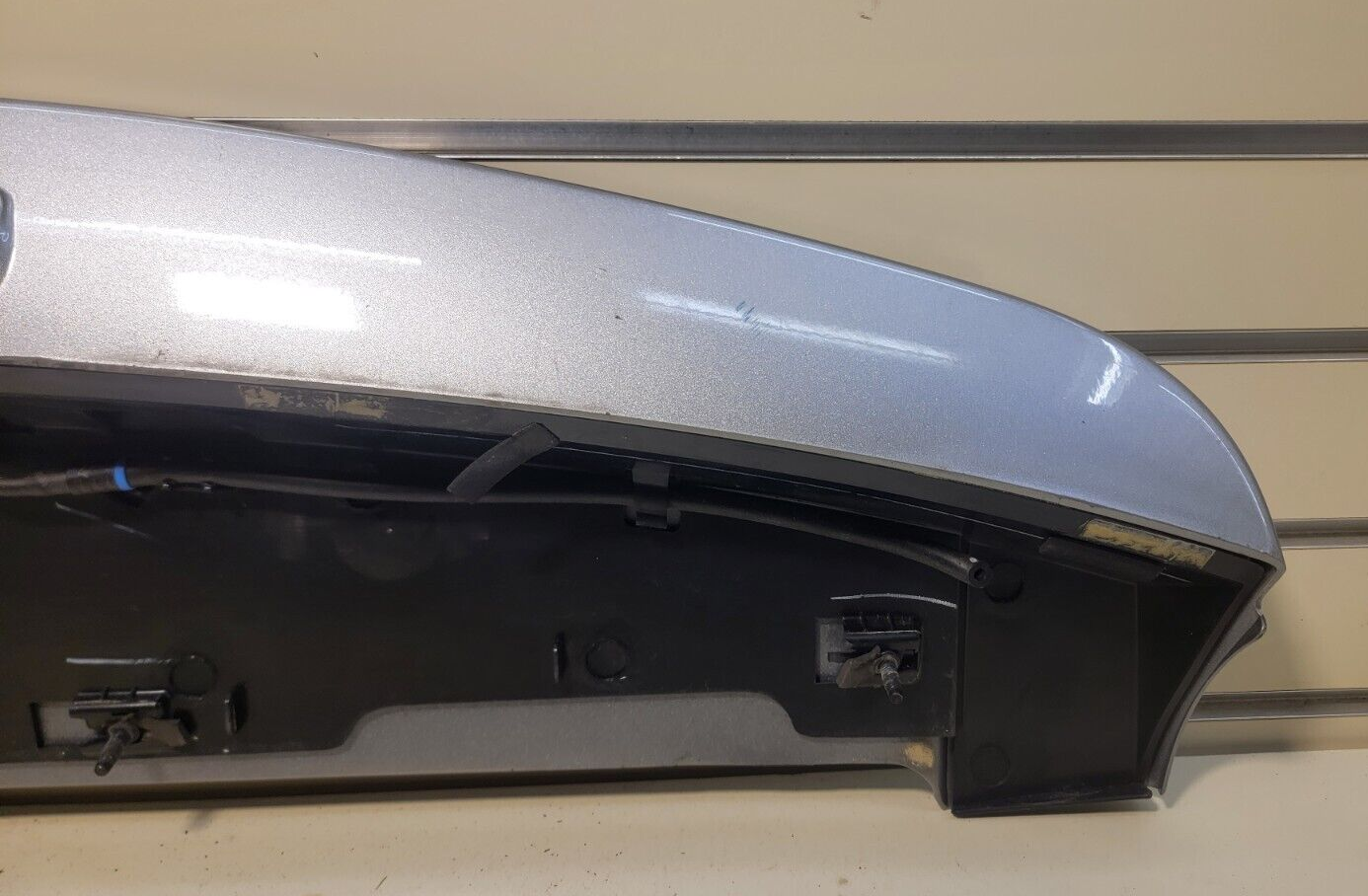 🔥2011-2017 Jeep Compass Lift Gate Hatch Spoiler Third W/Brake Light Wing Gray