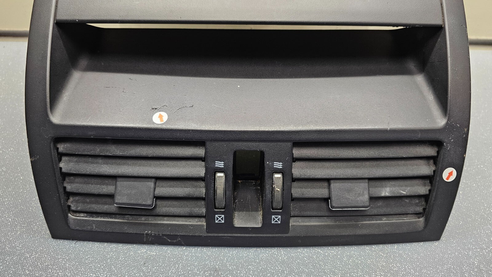 🔥09-13 Mazda 6 Center Dash AC A/C HVAC Air Vent Heater Bezel Trim Panel Black 