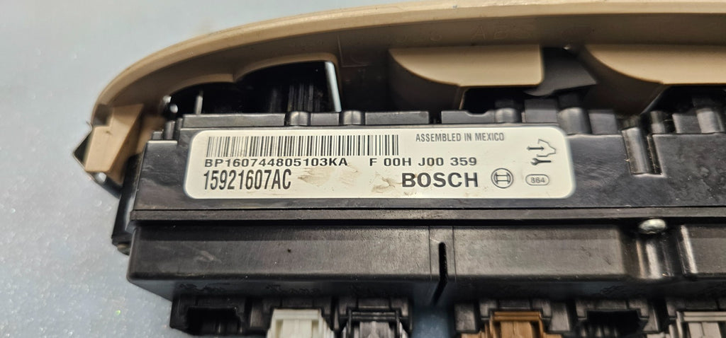🔥06-11 Buick Lucerne Front Left Driver Master Power Door Window Switch Tan OEM