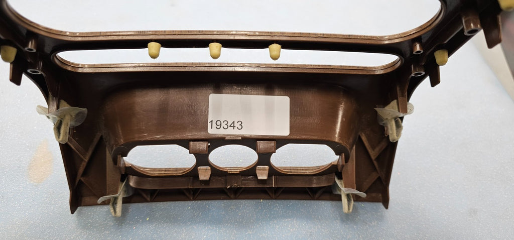 🔥04-08 Ford F150 Climate Control &Radio Bezel Dash Trim Woodgrain OEM