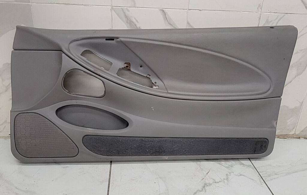 🔥94-04 Ford MUSTANG Interior DOOR Panel Front RIGHT Driver w/Auto DARK GRAY D19