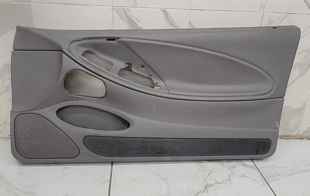 🔥94-04 Ford MUSTANG Interior DOOR Panel Front RIGHT Driver w/Auto DARK GRAY D19