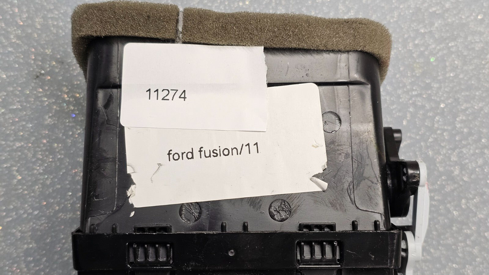 🔥10-12 Fusion Milan Right Passenger Dash Center Air Vent AC Heater Filter BLACK