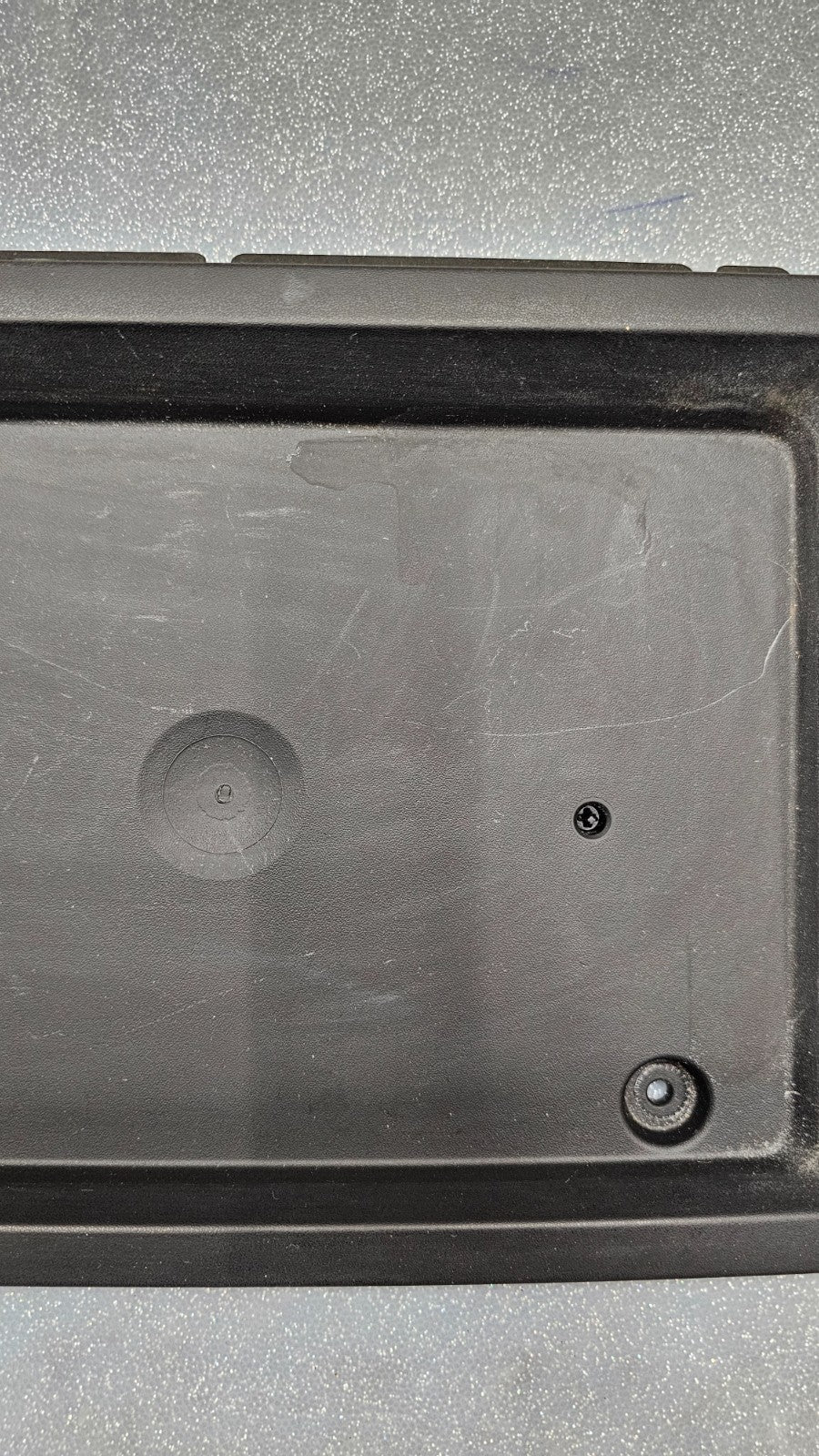 🔥09-14 Ford F150 Dash Upper Storage Cubby Rubber Liner Mat Center Top Lid Black