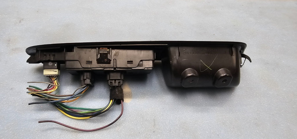 🔥09-16 CHEVY IMPALA LEFT DRIVER MASTER POWER DOOR WINDOW SWITCH BEZEL BLACK