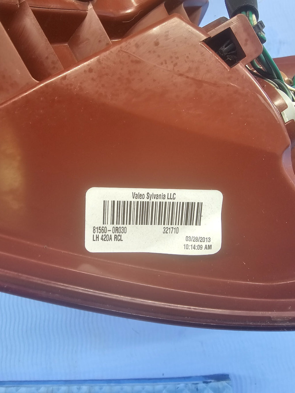 🔥13-16 Toyota RAV4 Rear Outer Left Driver Tail Brake Stop light Lamp Assembly