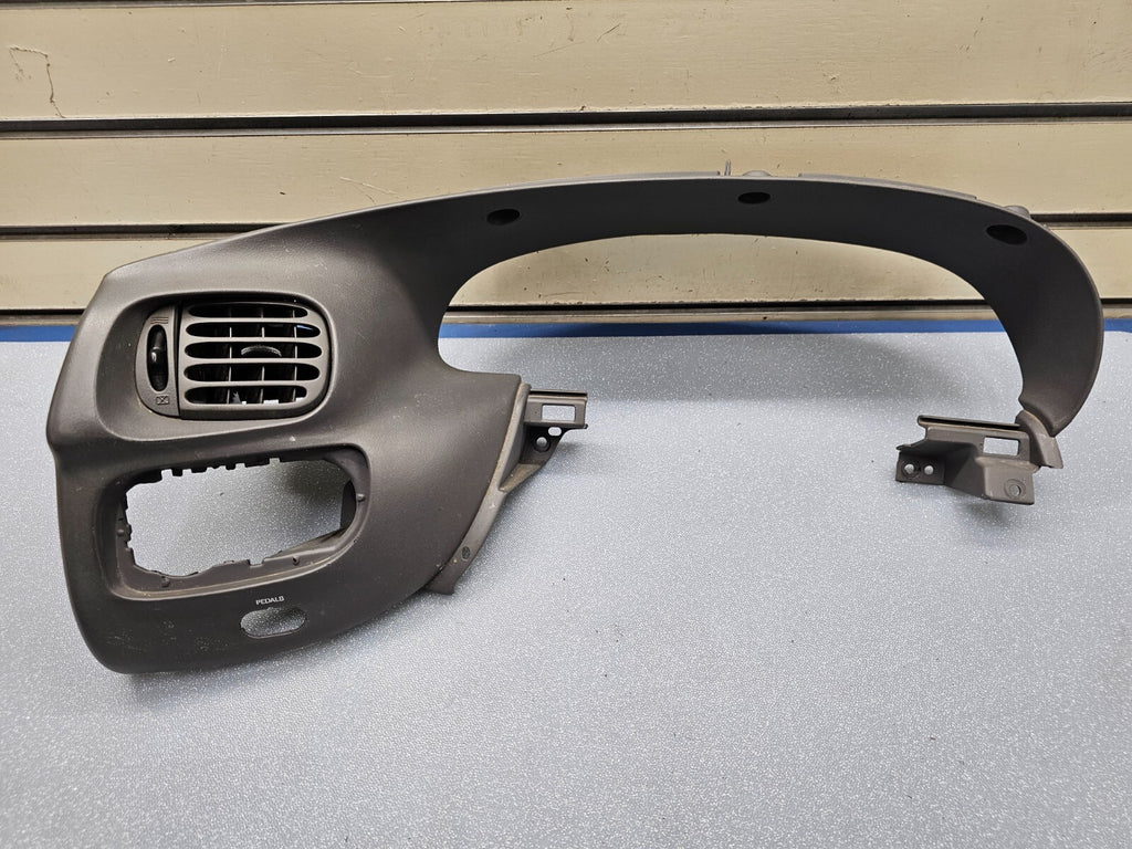 97-03 Ford F150 Dash Speedometer Instrument CLUSTER Bezel Trim Panel DK GRAY C13