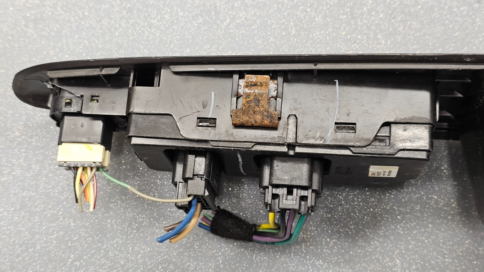 🔥09-16 CHEVY IMPALA LEFT DRIVER MASTER POWER DOOR WINDOW SWITCH BEZEL BLACK