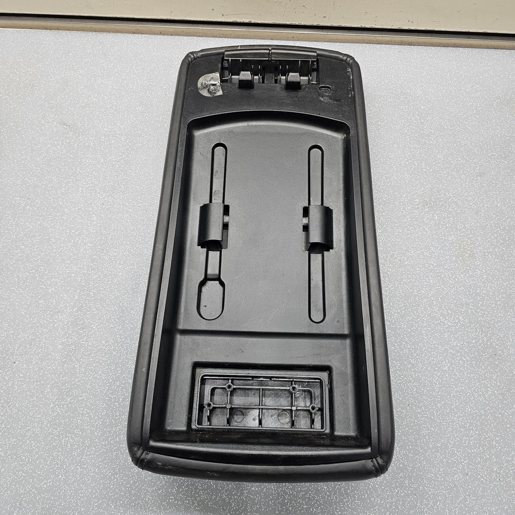 🔥08-10 Dodge Charger Center Console Arm Rest Lid Leather Assembly Cover BLACK