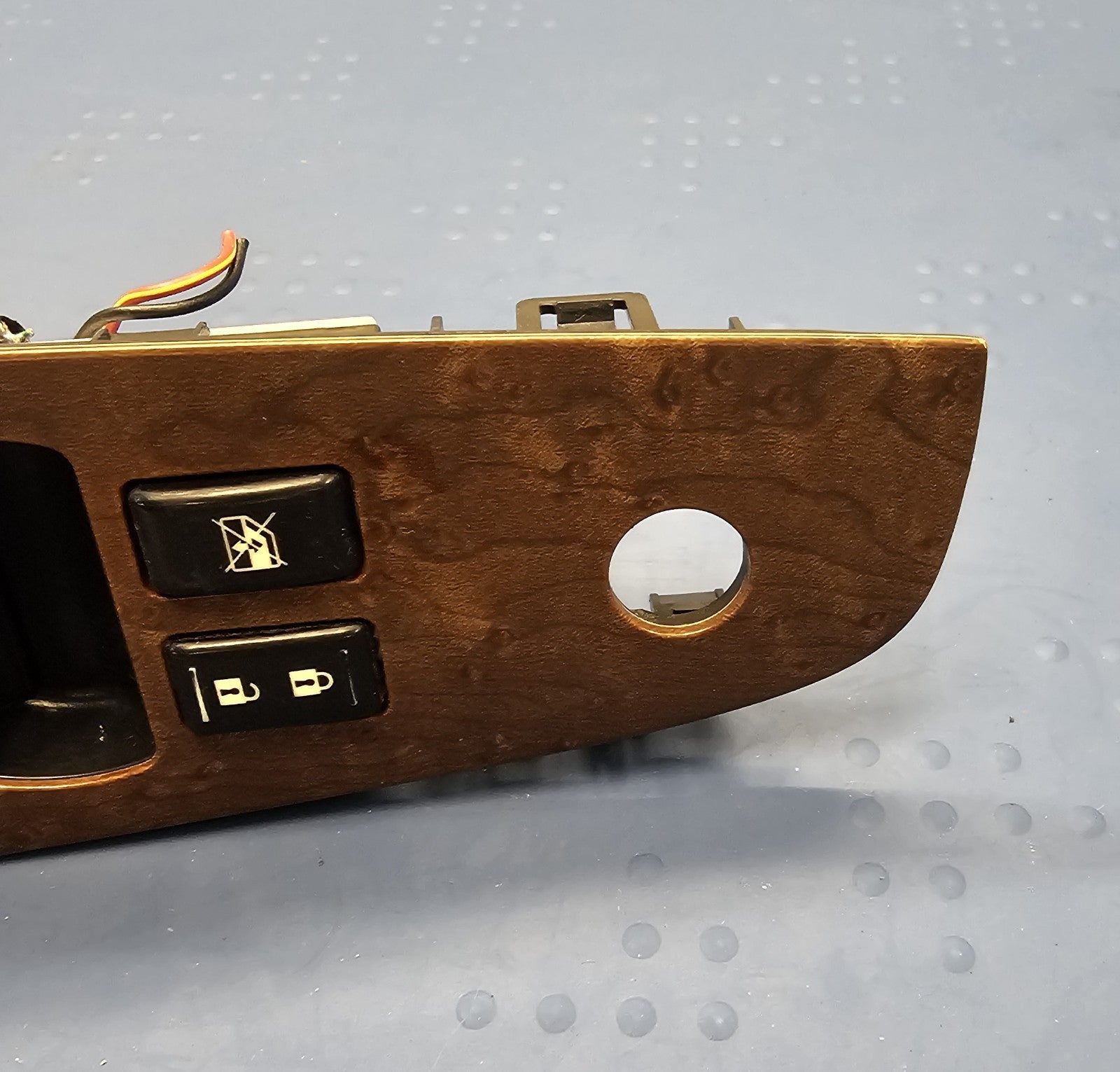 🔥07-12 ALTIMA LEFT DRIVER MASTER POWER WINDOW DOOR CONTROL SWITCH ASSEMBLY WOOD