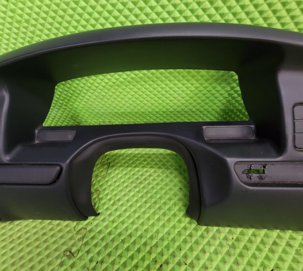 92-96 Ford F150 BRONCO Instrument Cluster Gauge Bezel Dash Trim Panel BLACK C12