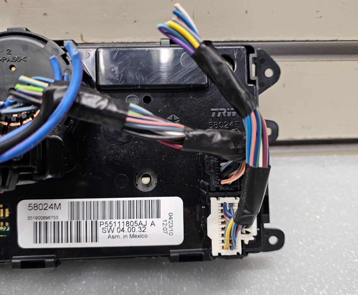 08-10 Grand Caravan Town Country Dash AC Heater Climate Temperature Control Unit