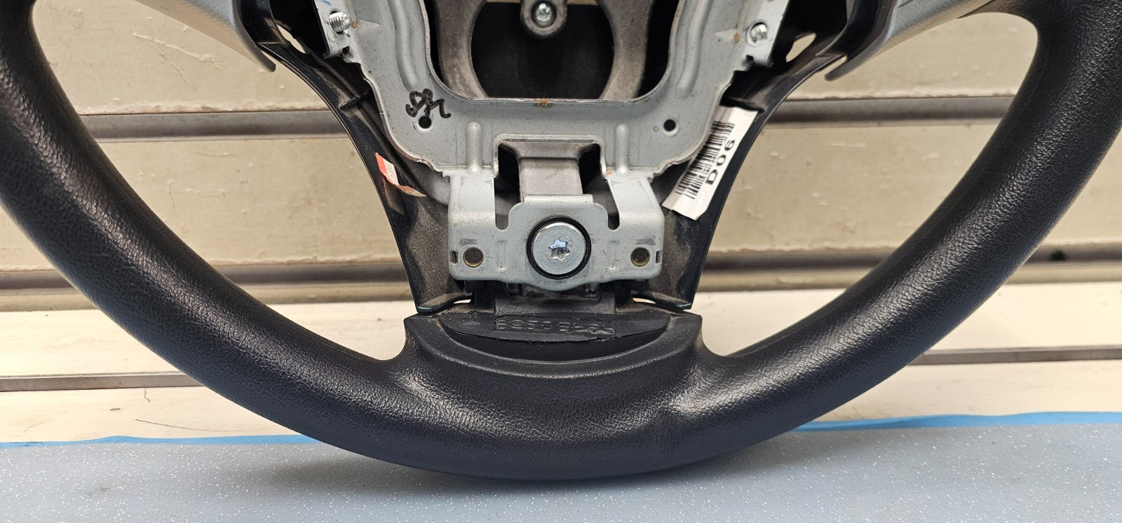 🔥07-09 Elantra Left Driver Steering Column Wheel Cruise Control Leather Black