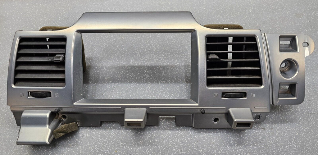 🔥09-12 LINCOLN MKS Dash Radio Stereo Display Trim Bezel Instrument Panel Silver