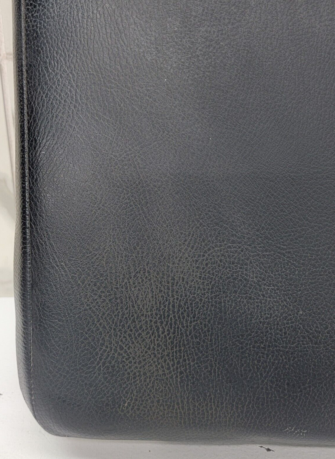 02-08 Dodge RAM Center Console Jump Seat ARMREST Cover Lid Leather Dark BLUE JS7